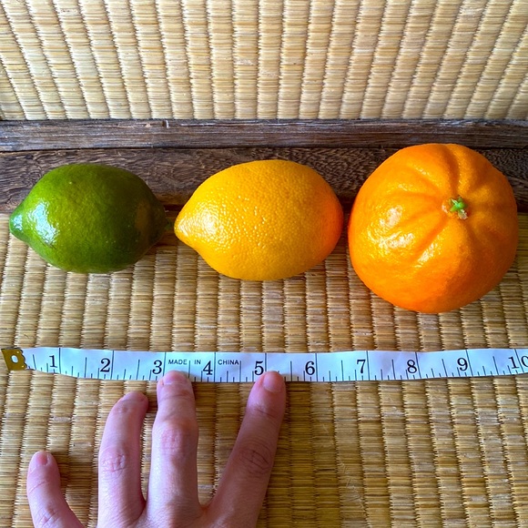 🆕CITRUS ARTIFICIAL FRUIT BUNDLE: Oranges, Lemons and Lime - Picture 2 of 3